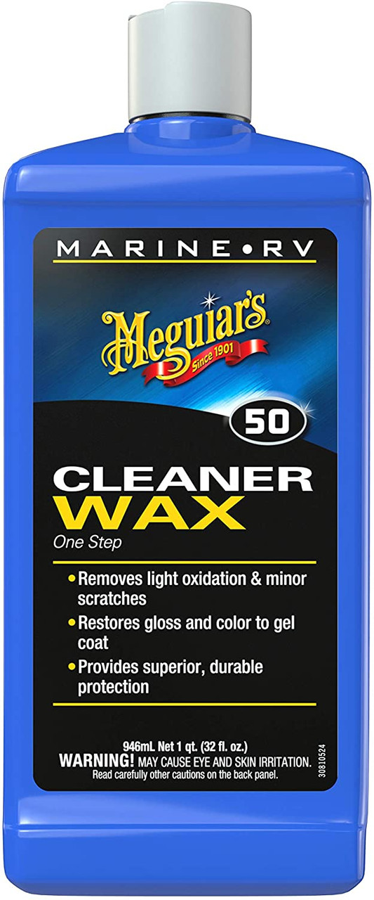 Meguiars M5032 Boat/RV Cleaner Wax - Liquid